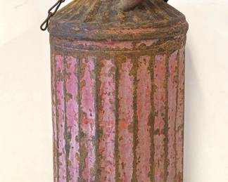 1920s CONOCO 5 Gallon Inspectors Gas Pump Test Can