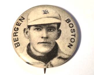 Eleven very rare 1898 Cameo Gum Baseball Pinback Buttons