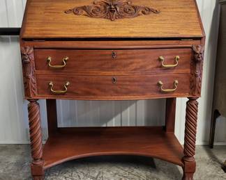 Antique mahogany desk