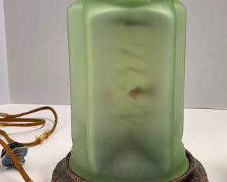 Rare 1920s Rev-O-Lite Deco Aquarium Motion Lamp