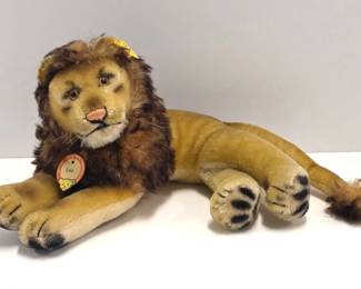 Steiff Leo the Lion stuffed toy