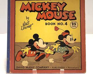 1930s Mickey Mouse book