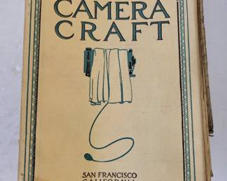 Ten 1920s Camera Craft Magazines & 1968 Minox Manual