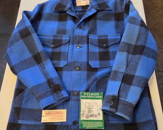 1970s FILSON Mackinaw Cruiser Jacket Size 46 XL