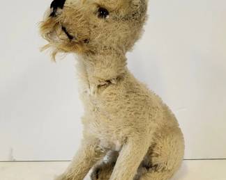 1930s STEIFF Rattler Fox Terrier Yes/No Toy Dog