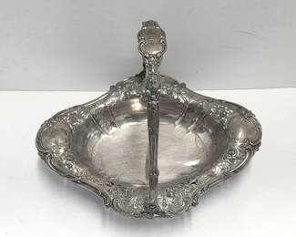 Antique Gorham Sterling Silver Basket 1050 Grams