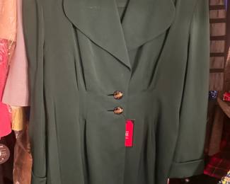 Lilli Ann Green Skirt Suit