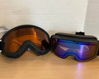 Two Skiing or Snowboarding Goggles
