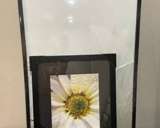 Two New Black Frames 24x36  16x20 Matted