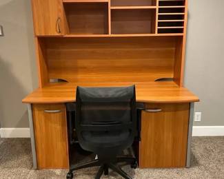 Desk Unit And Office Chair