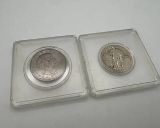 Susan B Anthony Dollar  United States Standing Liberty Quarter