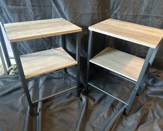 Pair Of Nightstands With Build In Outlets And USB Ports