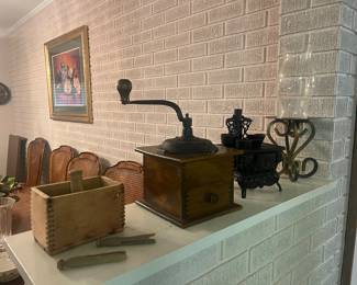 Vintage coffee grinder 