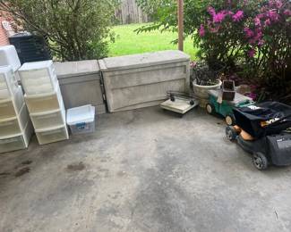 Patio and storage 