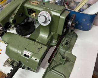 Vintage Rex Blind Stitch Industrial Sewing Machine 