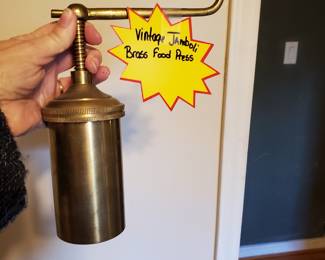 Brass food press 