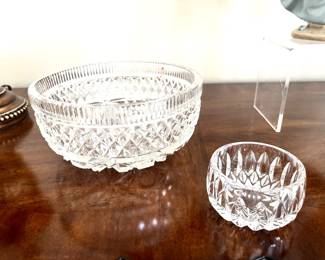 Crystal bowls