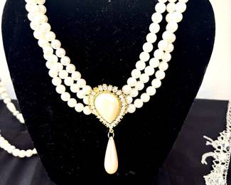 Large selection of fashion jewelry