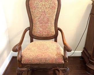 Pair of host and hostess chairs