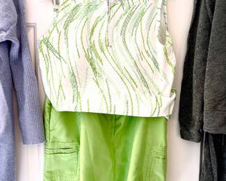 Assorted golf/tennis tops and skorts