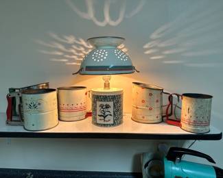 Sifters and kitchen lamps