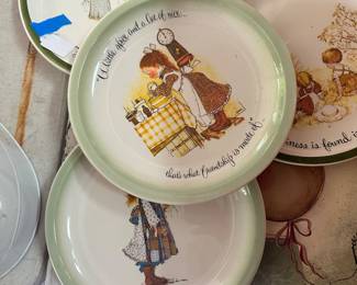 Holly Hobbie Collector's Edition plates
