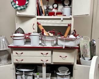 Antique Hoosier cabinet