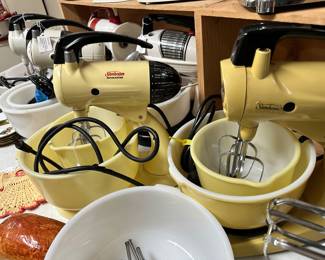 Mid century stand mixers