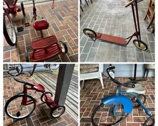 Bikes, Trikes and scooters!