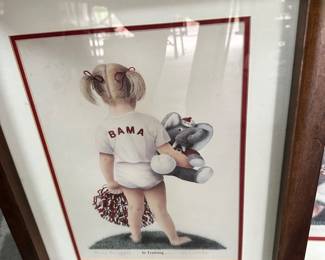 Fran Baggett signed and numbered