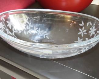 Mikasa crystal bowl