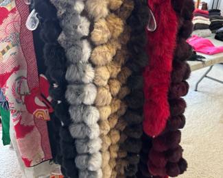 Fur scarves