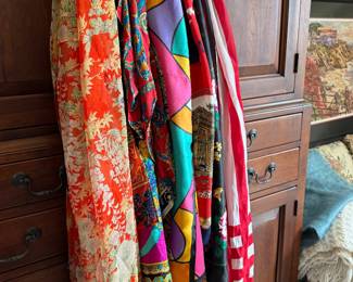 Silk scarves