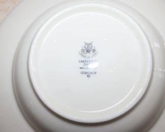 Large dinner set made in the USA "Corsage"