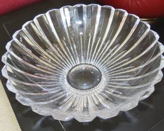 Wedgwood crystal bowl.