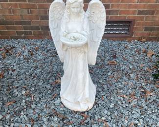 Concrete Angel Statue