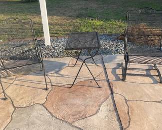 Wrought Iron 3 piece set