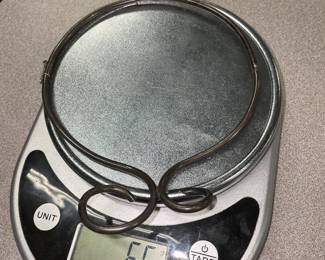 Sterling silver ladies choker