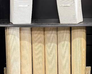 Bose speaker system. It needs a good cleaning, but the owner says it works fine.