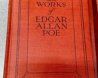 10. Book complete collection of Edgar Allan Poe stories 1904.