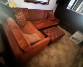 ANOTHER SHOT OF VINTAGE L-SHAPED COUS PRICED TO SELL!