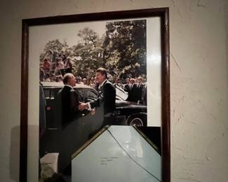 RONALD REAGAN FRAMED PHOTOS!
