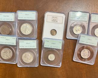 Silver coins