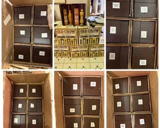 Old Crow Chess Bottle Set