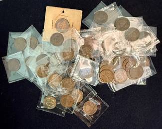 coins, pennies