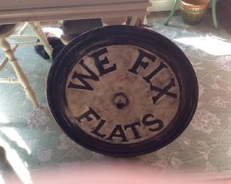 We Fix Flats Tire Sign