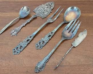 Silver Plate Serving Utensils