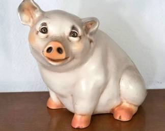 Adorable Vintage 1984 Pig