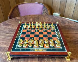 Franklin Mint King Tut Chess Set