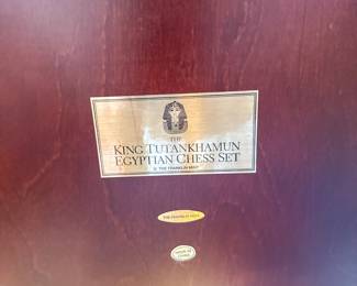 Franklin Mint King Tut Chess Set